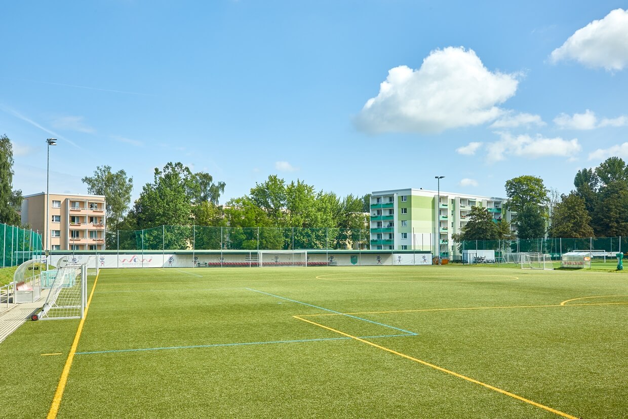 Sportplatz in Chemnitz Kappel